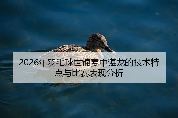 2026年羽毛球世锦赛中谌龙的技术特点与比赛表现分析